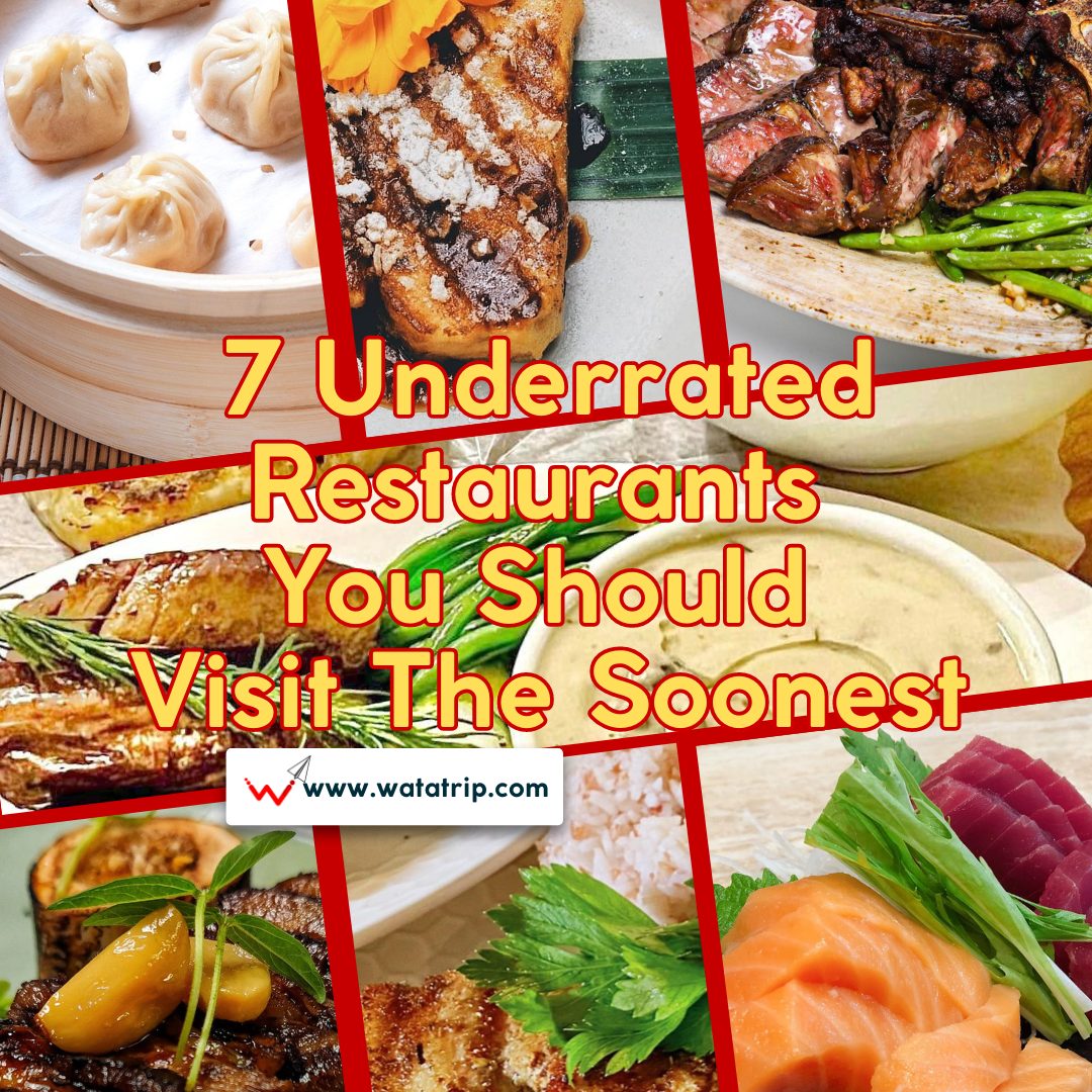 Watatrip ~ Underrated Restos to Try Out