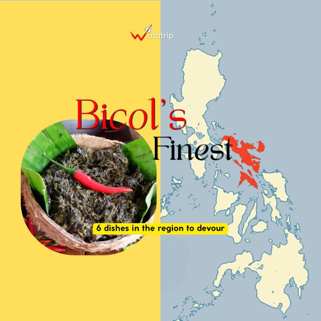 Watatrip Bicols Finest 6 dishes to devour