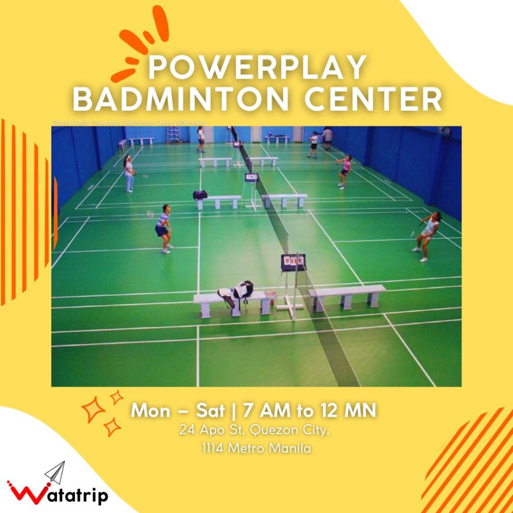 Watatrip Sweat it Up Badmitton Courts in MM 05
