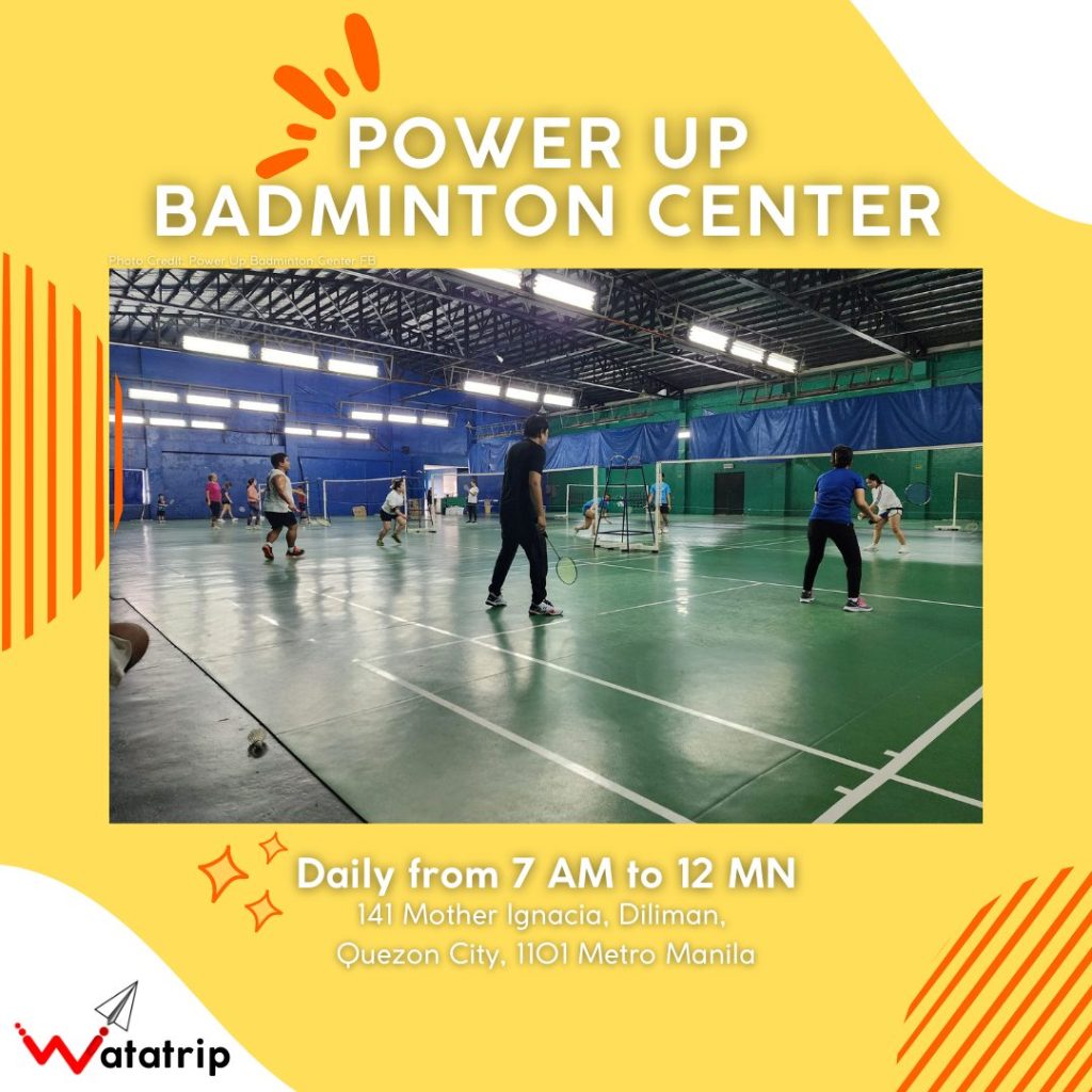 Watatrip Sweat it Up Badmitton Courts in MM 06